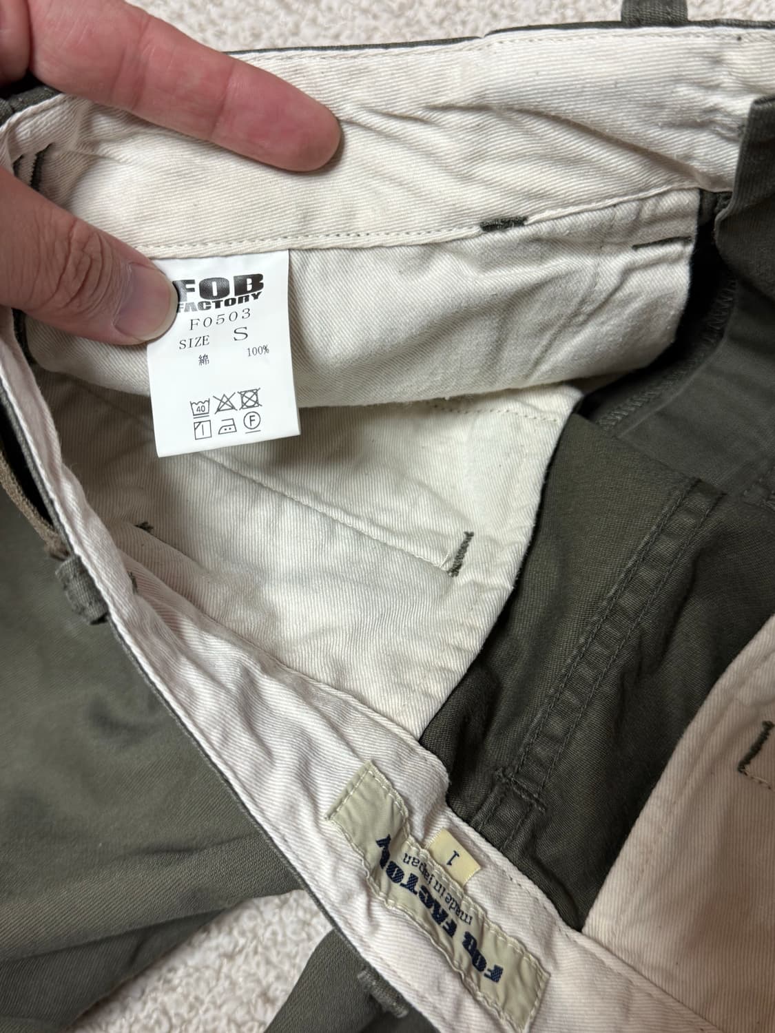 [S] Fob Factory 카고팬츠 상품이미지5