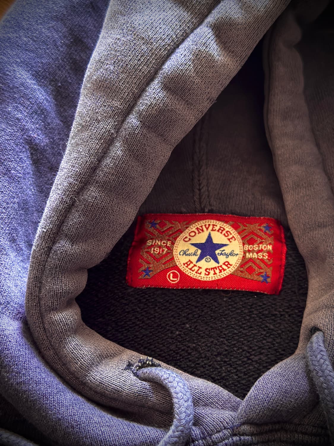 90s Converse All star Sunfaded Hoodie 상품이미지9