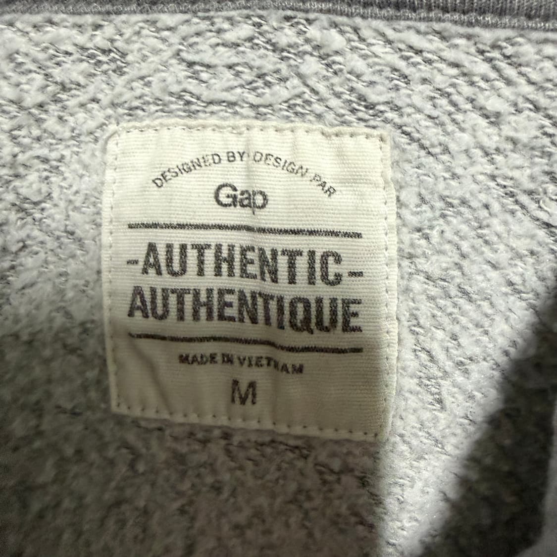 갭 그레이 후드집업 m 상품이미지3