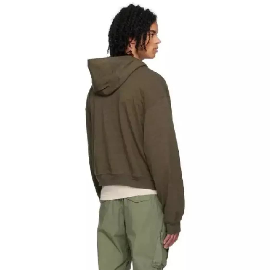 1) 존 엘리엇 john elliott 후드 집업 브라운 상품이미지6