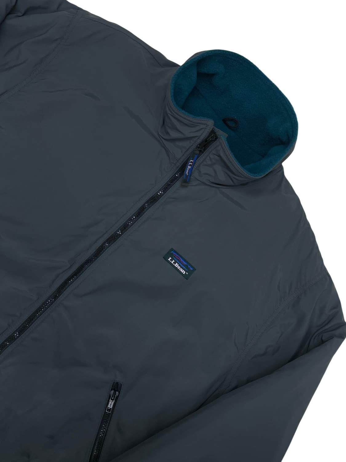 [L]90s L.L.Bean Made USA 웜업 플리스 자켓 상품이미지3