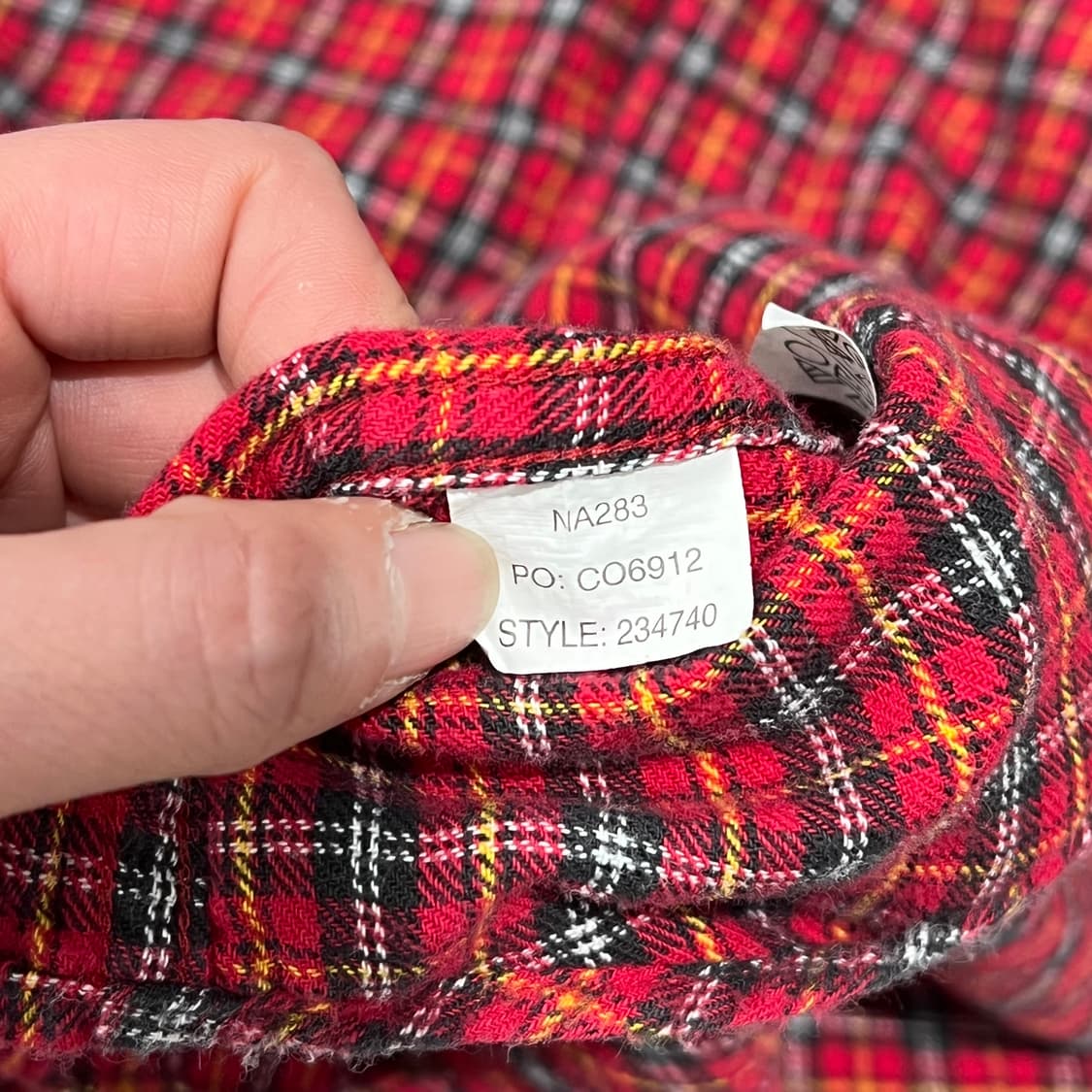 챕스랄프로렌 플란넬 체크셔츠 s09321 상품이미지7