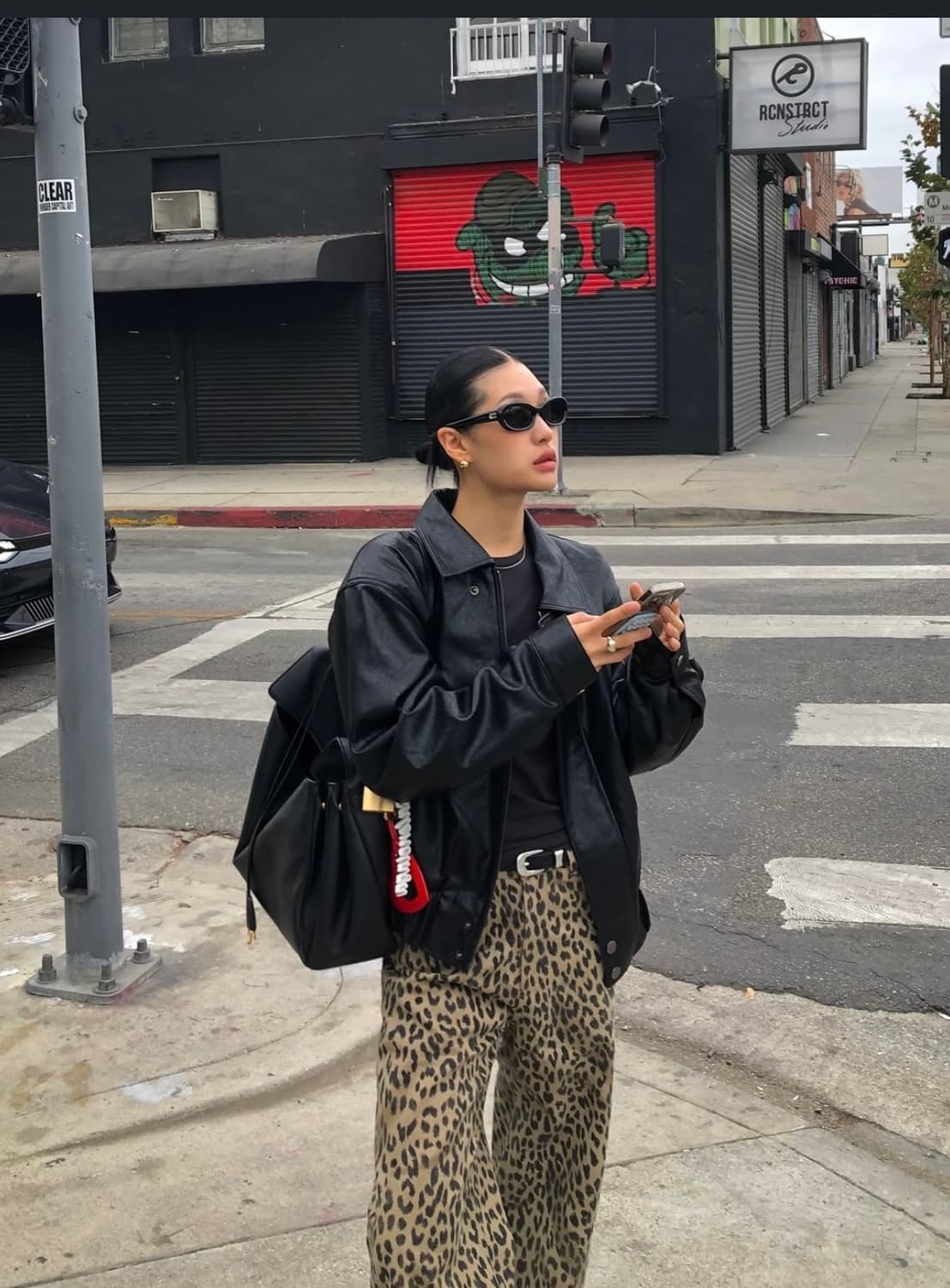 오데스 레더자켓 상품이미지1