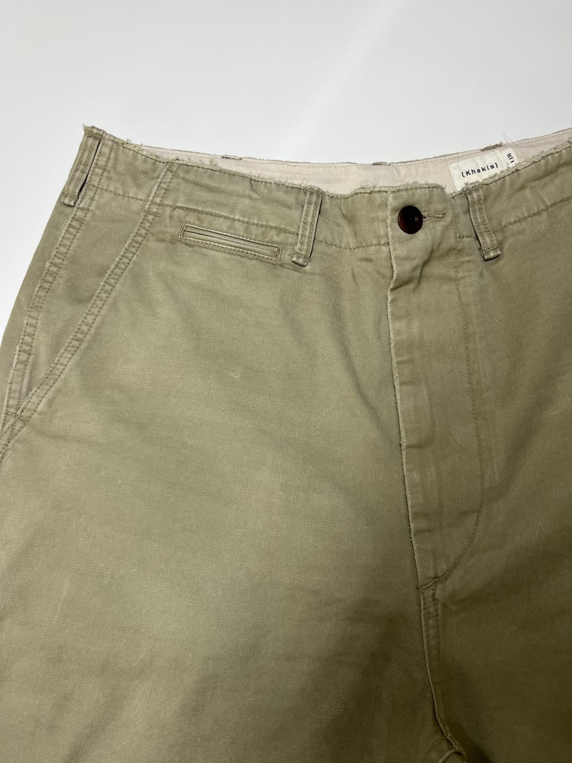 카키스 25aw 크래프트 치노 팬츠 상품이미지3