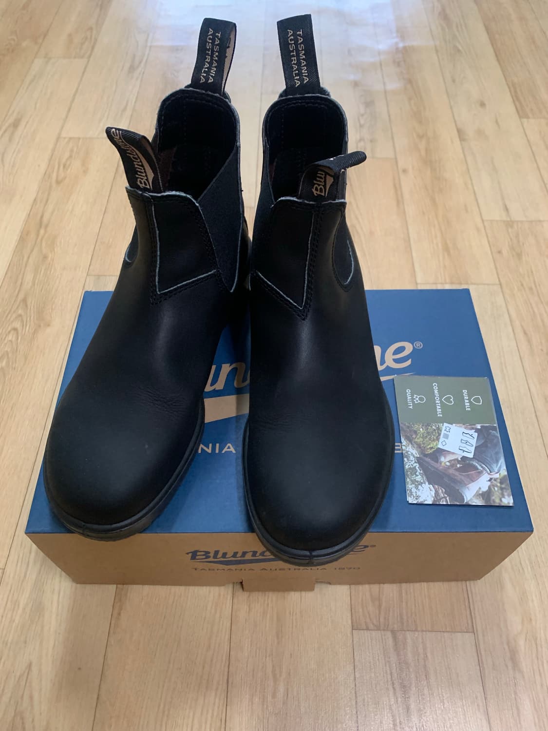 [AU7] 블런드스톤 오리지널 510 첼시부츠 블랙 상품이미지1