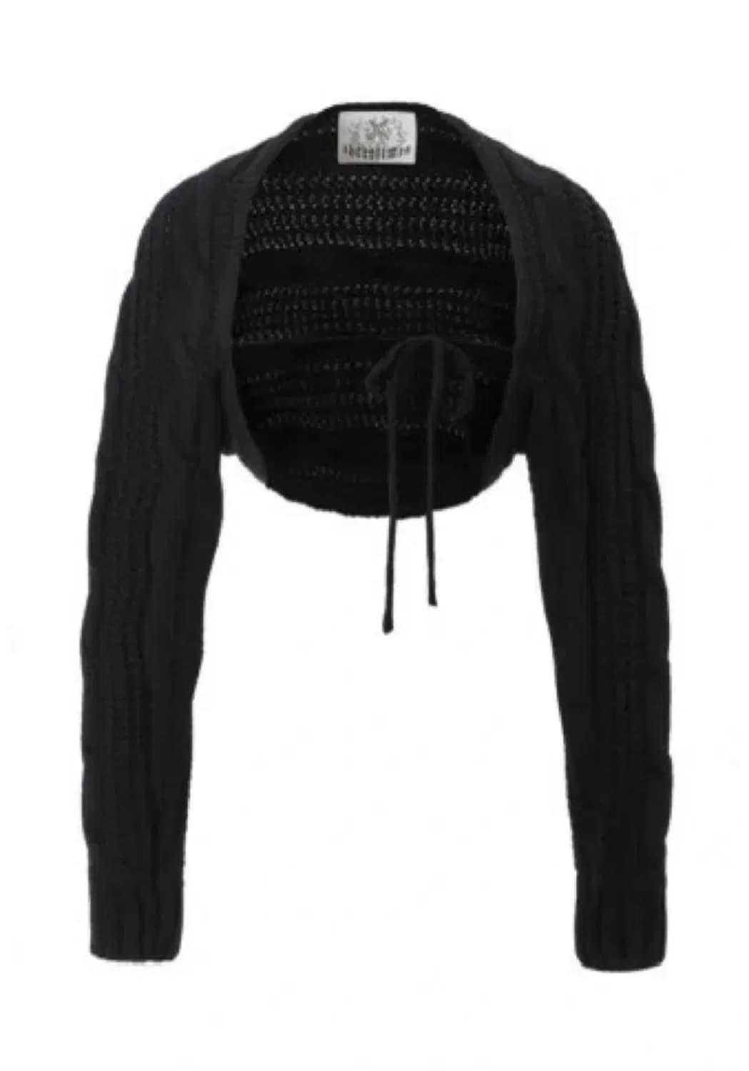 쓰리타임즈 케이블 볼레로 22fw 상품이미지1