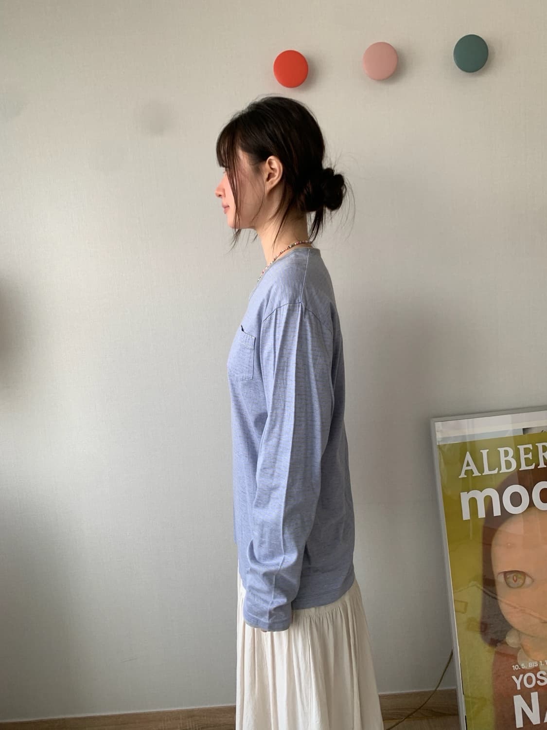 dry blue.. cotton top 상품이미지5