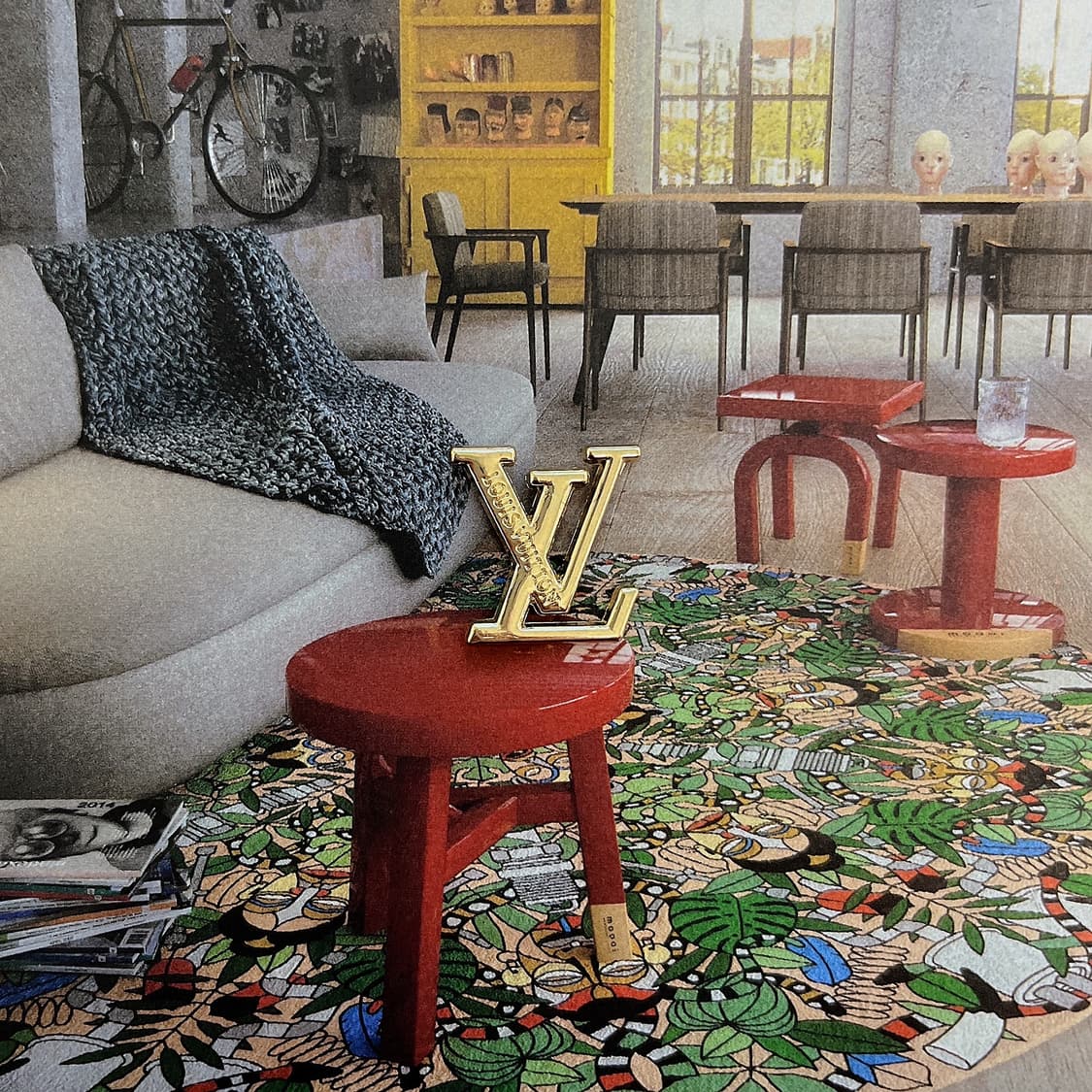 루이비통 LV 로고 핀 브로치 상품이미지2