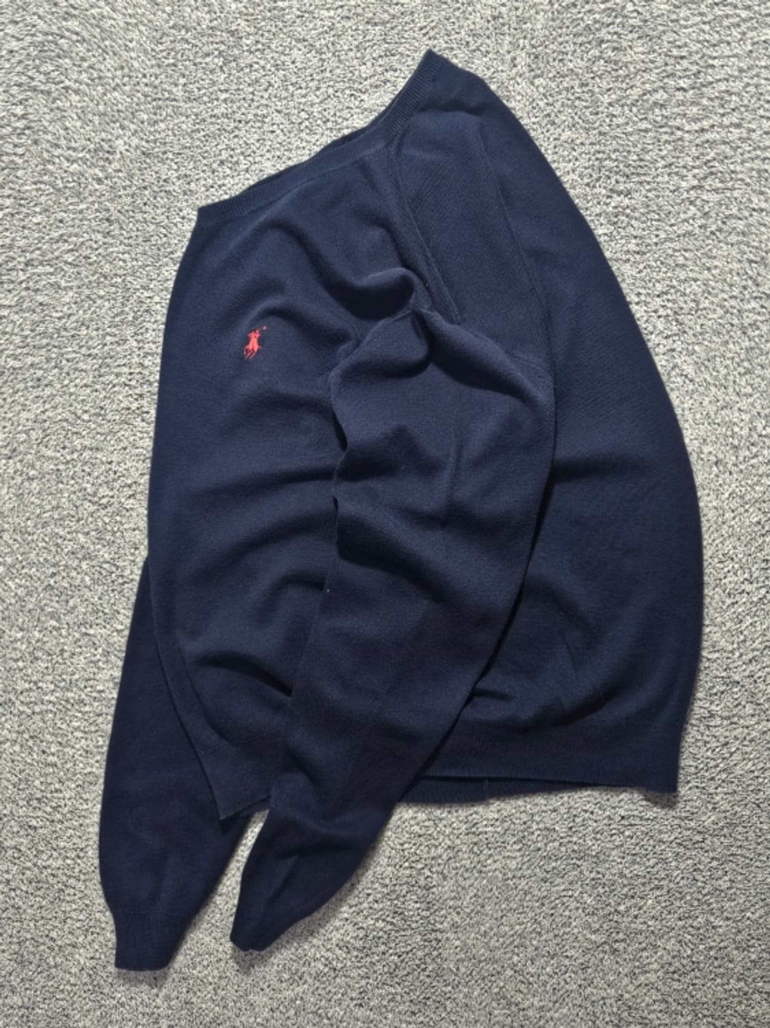 폴로랄프로렌 브이넥 피마코튼 니트 스웨터 ( L ) / 11562 상품이미지3