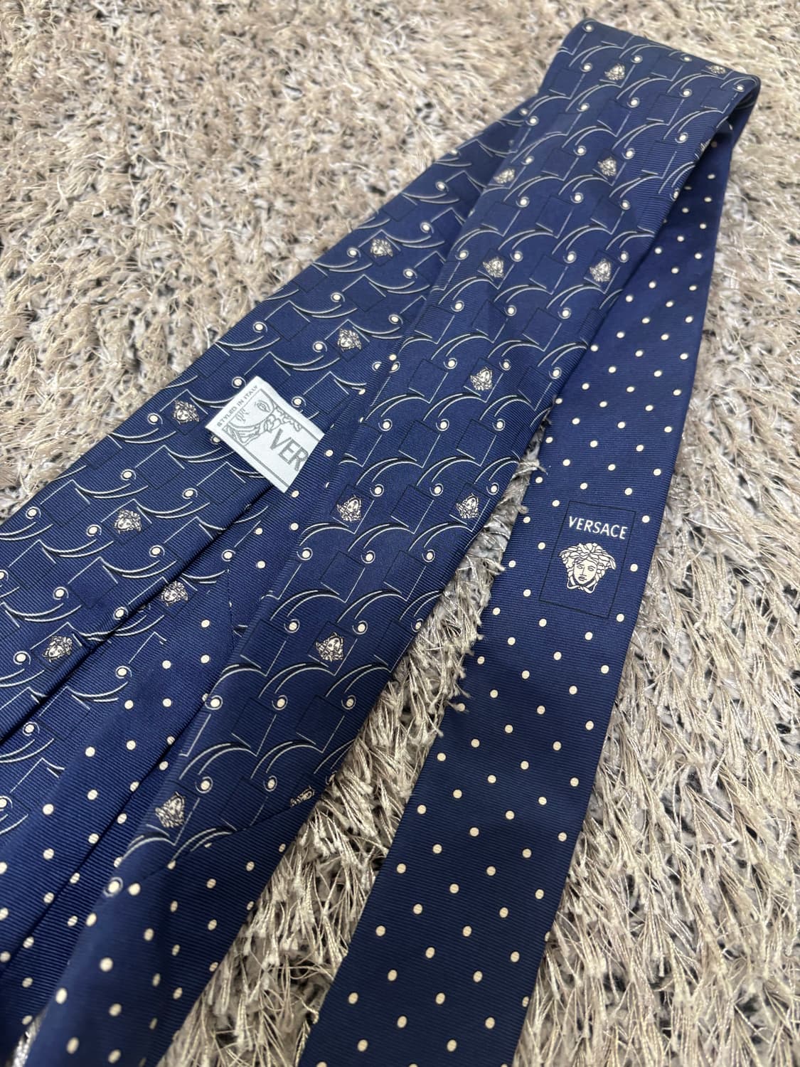 일제 베르사체 실크 100프로 넥타이 상품이미지6