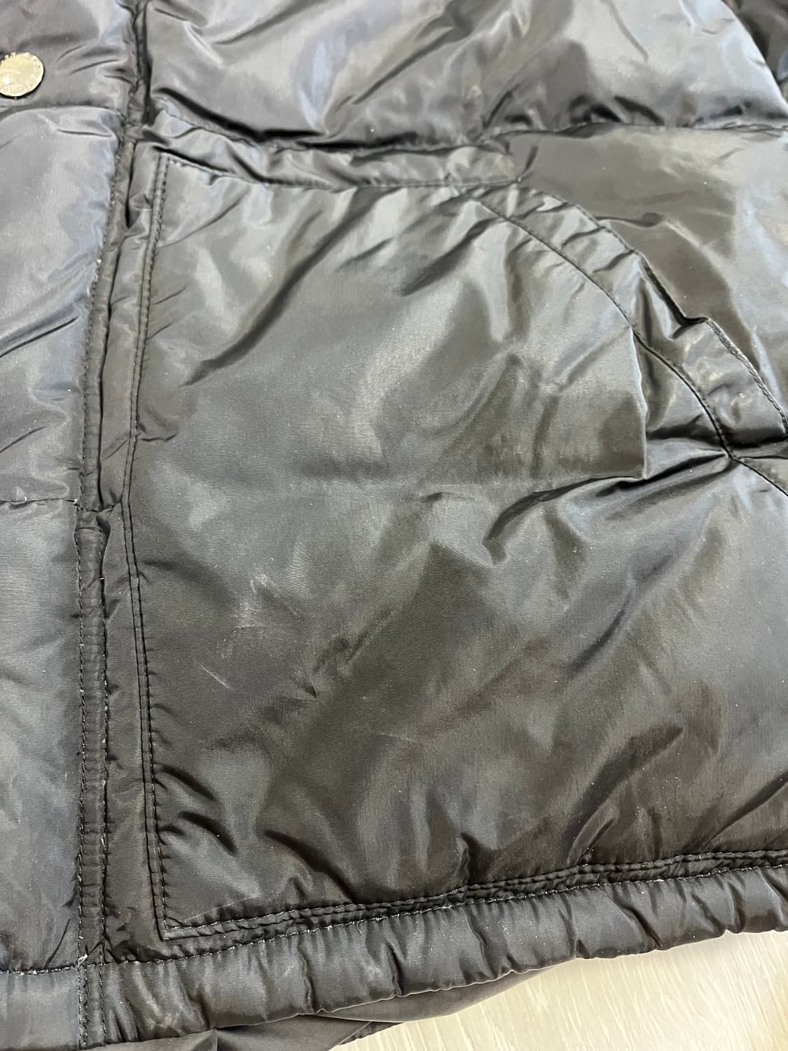 폴로 거위털 패딩 M  상품이미지8