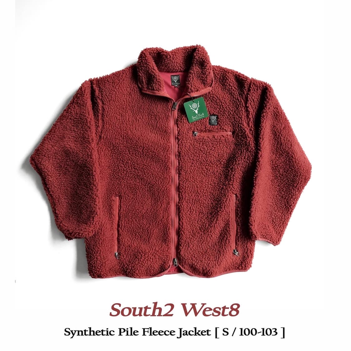 South2west8 파이핑 플리스자켓 S 남이서팔 상품이미지1