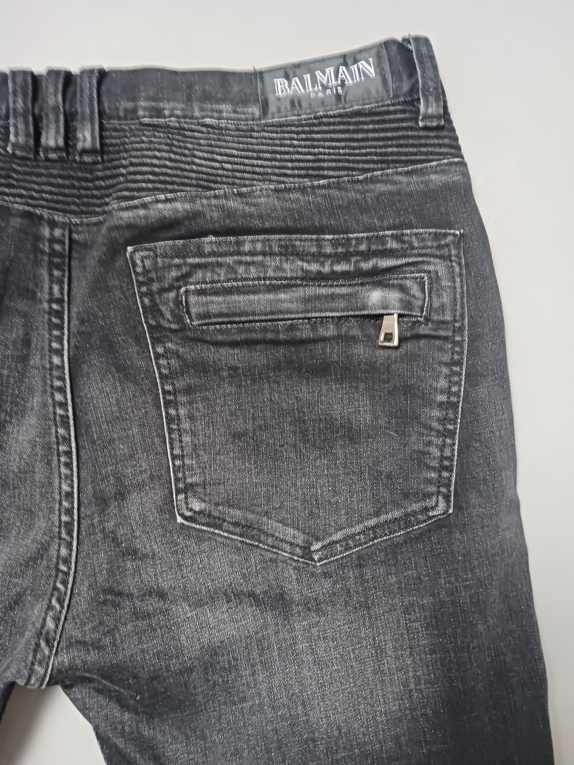 [38] 발망 바이커 블랙진 청바지 상품이미지9