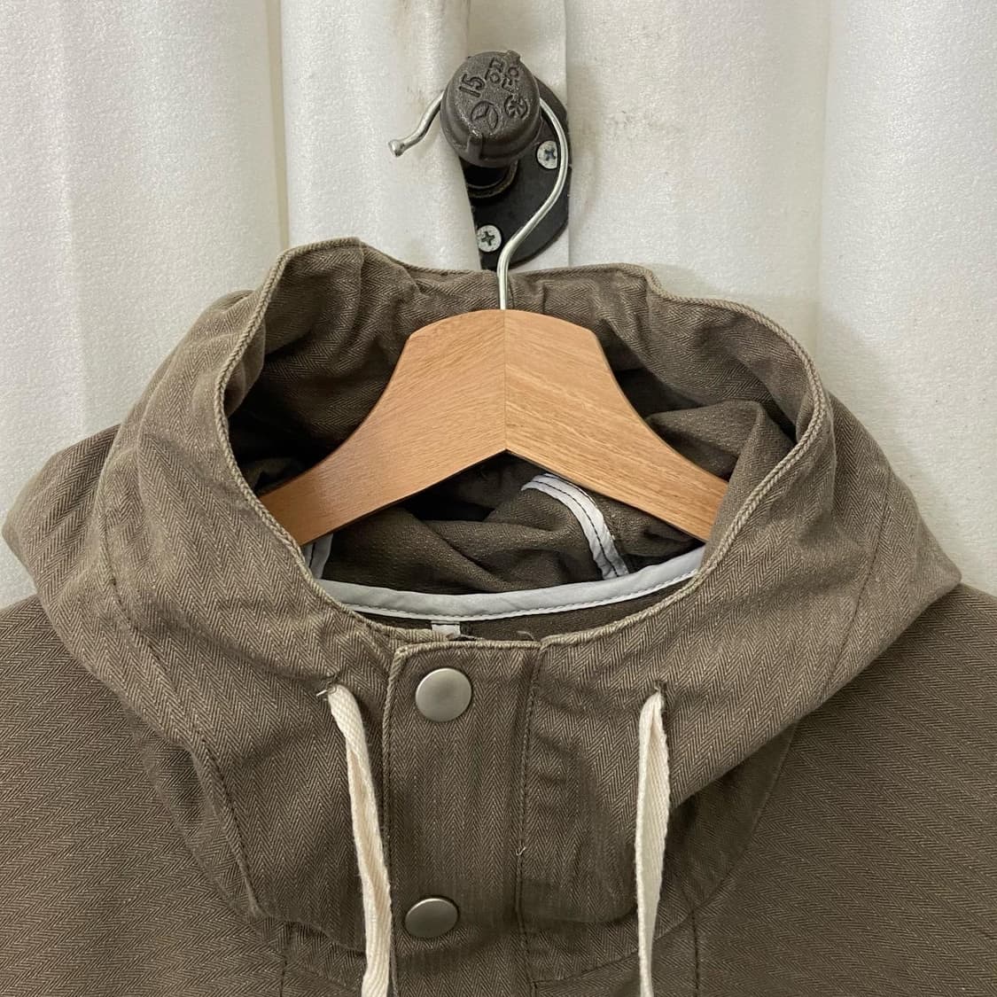 유니폼브릿지 브라운 코튼 아노락 상품이미지2