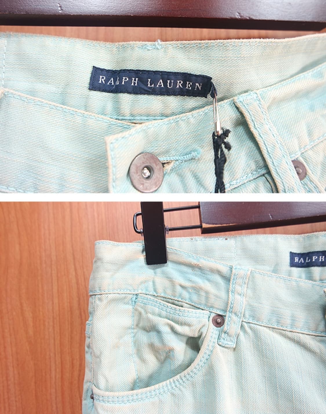 새제품~!!  폴로랄프로렌 워싱 코튼 팬츠 상품이미지1