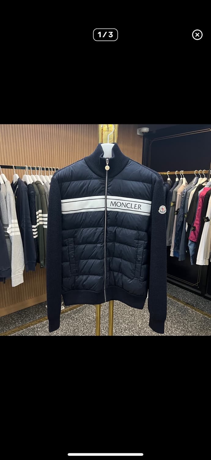 몽클레어 라이닝 니트패딩 삽니다(xl) 상품이미지1