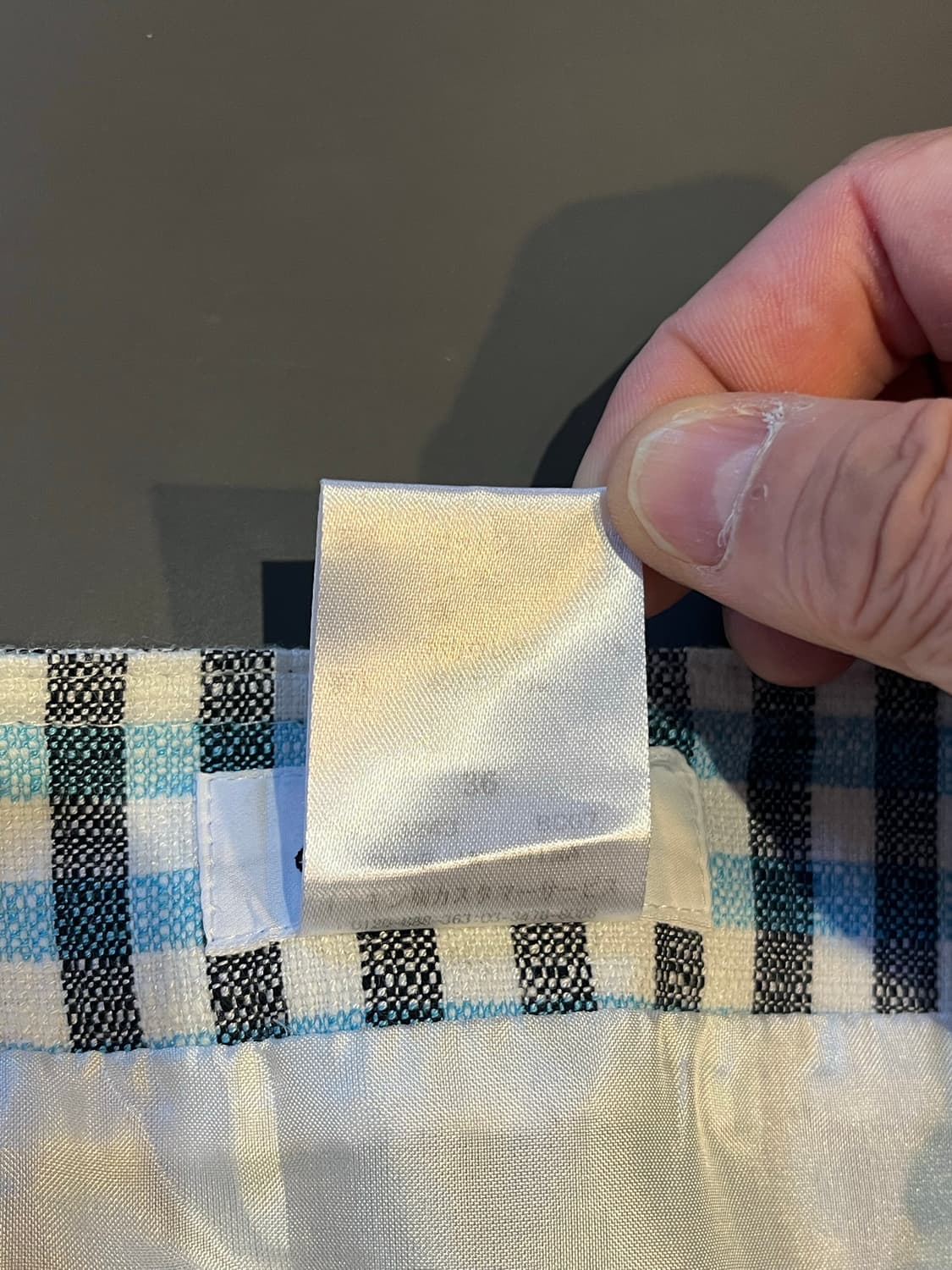 꾸레쥬 체크 스커트 상품이미지6