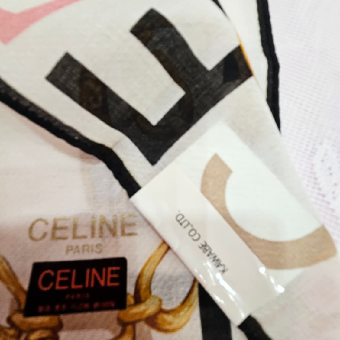 셀린느 스카프 체인 프린팅 상품이미지7