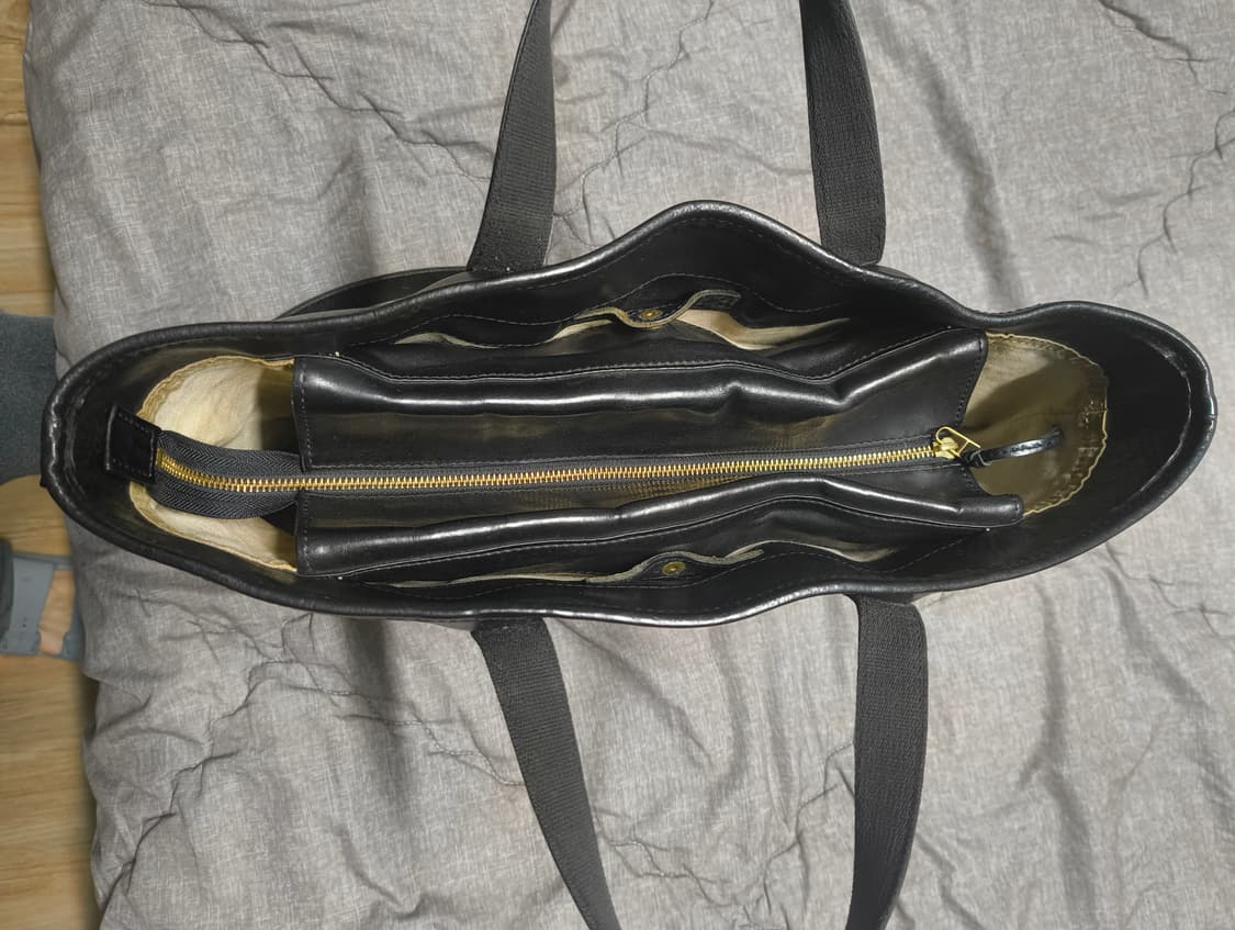 slow&co bono 레더 토트 크로스백 상품이미지5