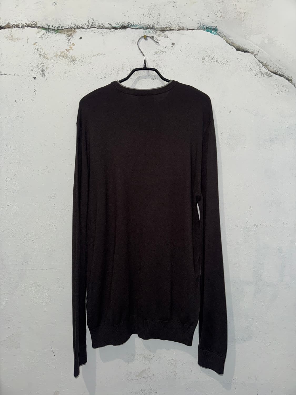 ARMANI JEANS dark brown knit 상품이미지5