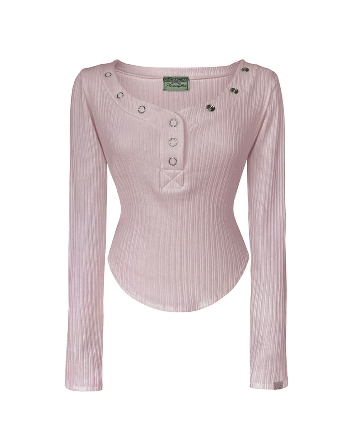Bunny Snap Button Top (Ver. 1) (Pink) 상품이미지3