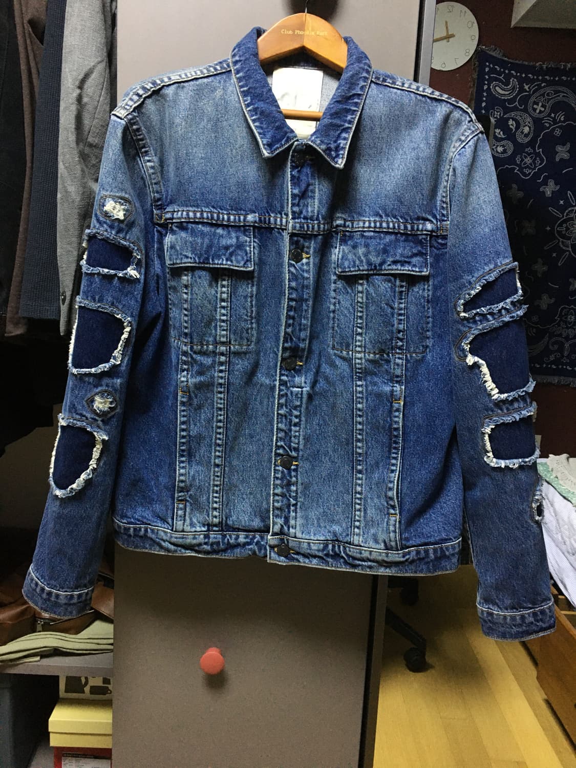 헬무트랭 데님 자켓 상품이미지1