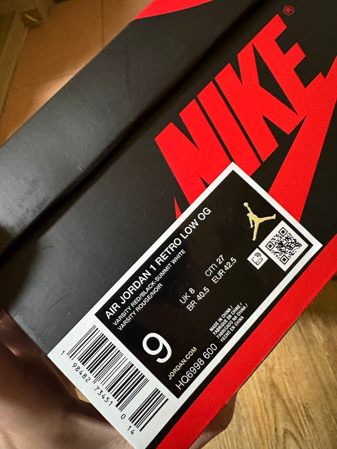 [270] 조던 1 레트로 로우 OG 시카고 상품이미지10