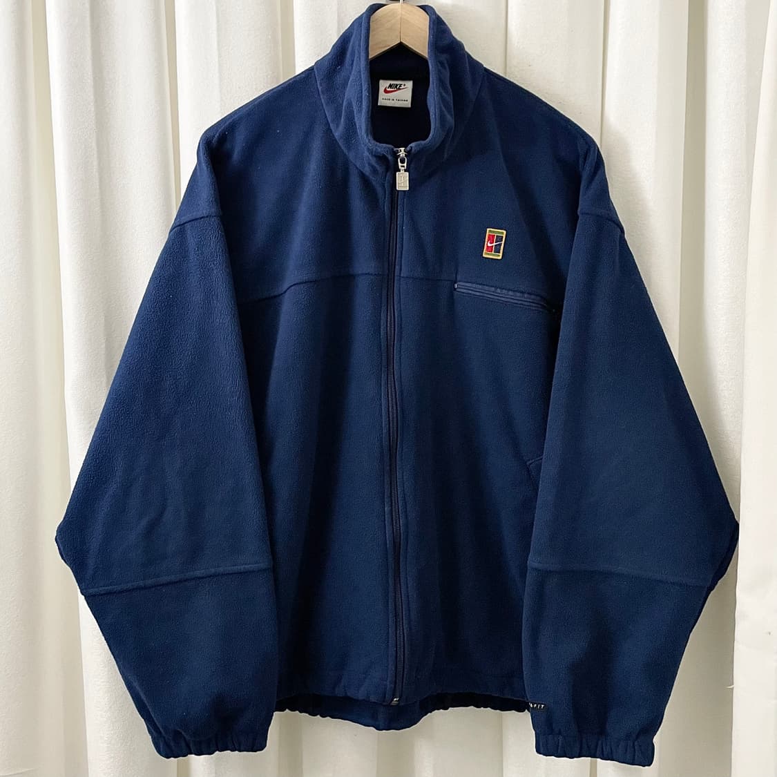 나이키 블루 테니스로고 후리스 상품이미지2