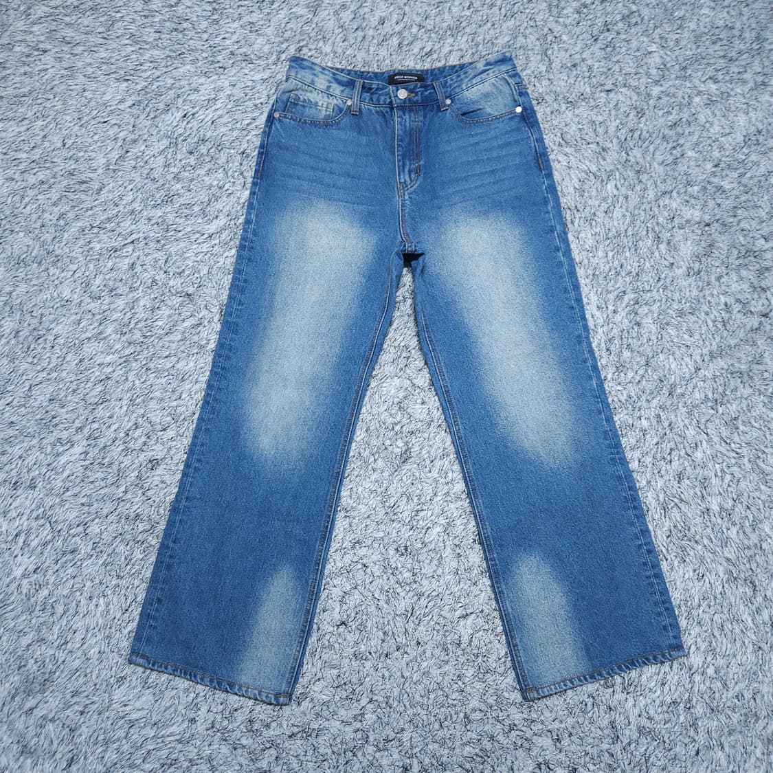 피스워커) 31 남자 와이드팬츠 와이드데님 / 왕눈이샵 상품이미지1