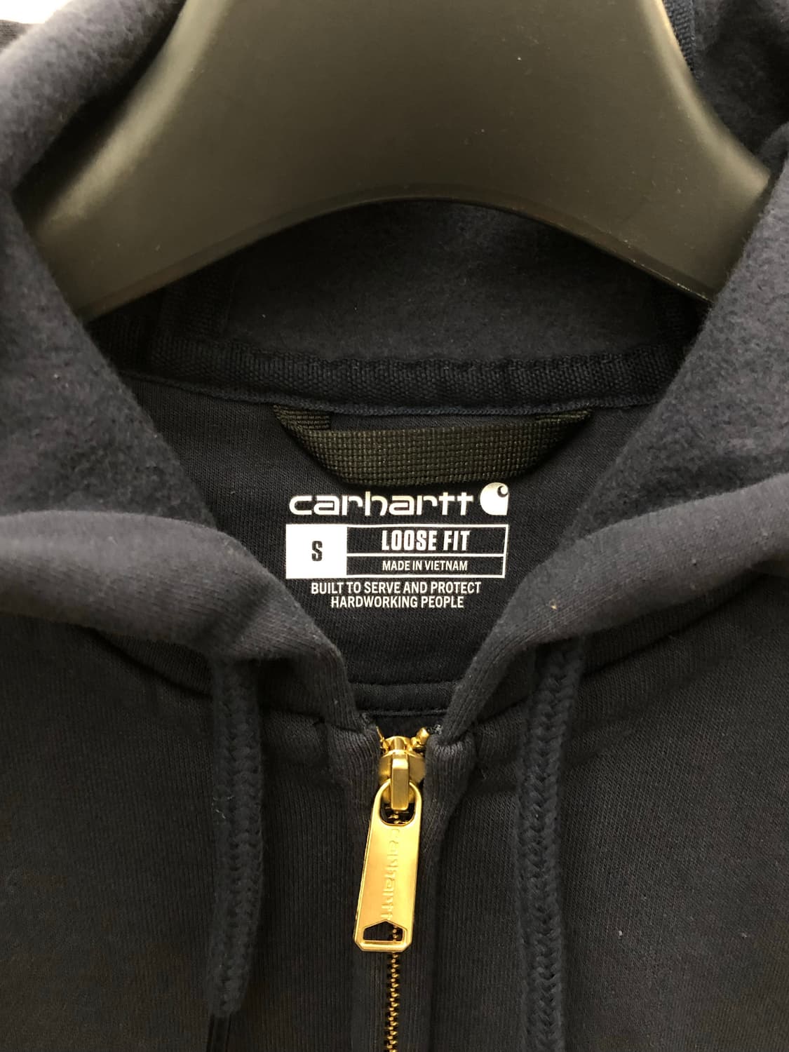 칼하트 네이비 후드집업 상품이미지6