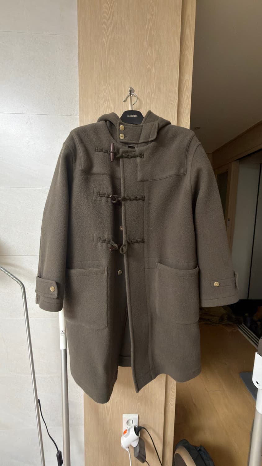 브라운야드 24fw 더플코트 올리브 그레이 / 3 사이즈 새상품 상품이미지2