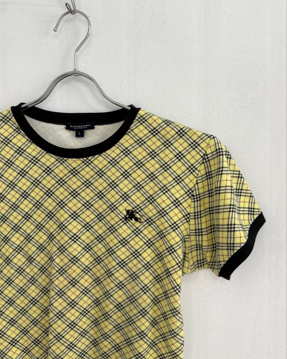 Burberry Lemon Check Ringer Half Top  상품이미지8