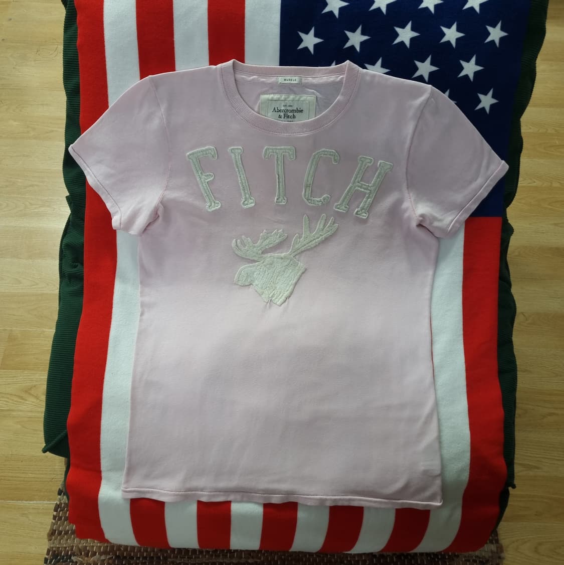 아베크롬비 FITCH 베이비필크 반팔 남녀공용 상품이미지1