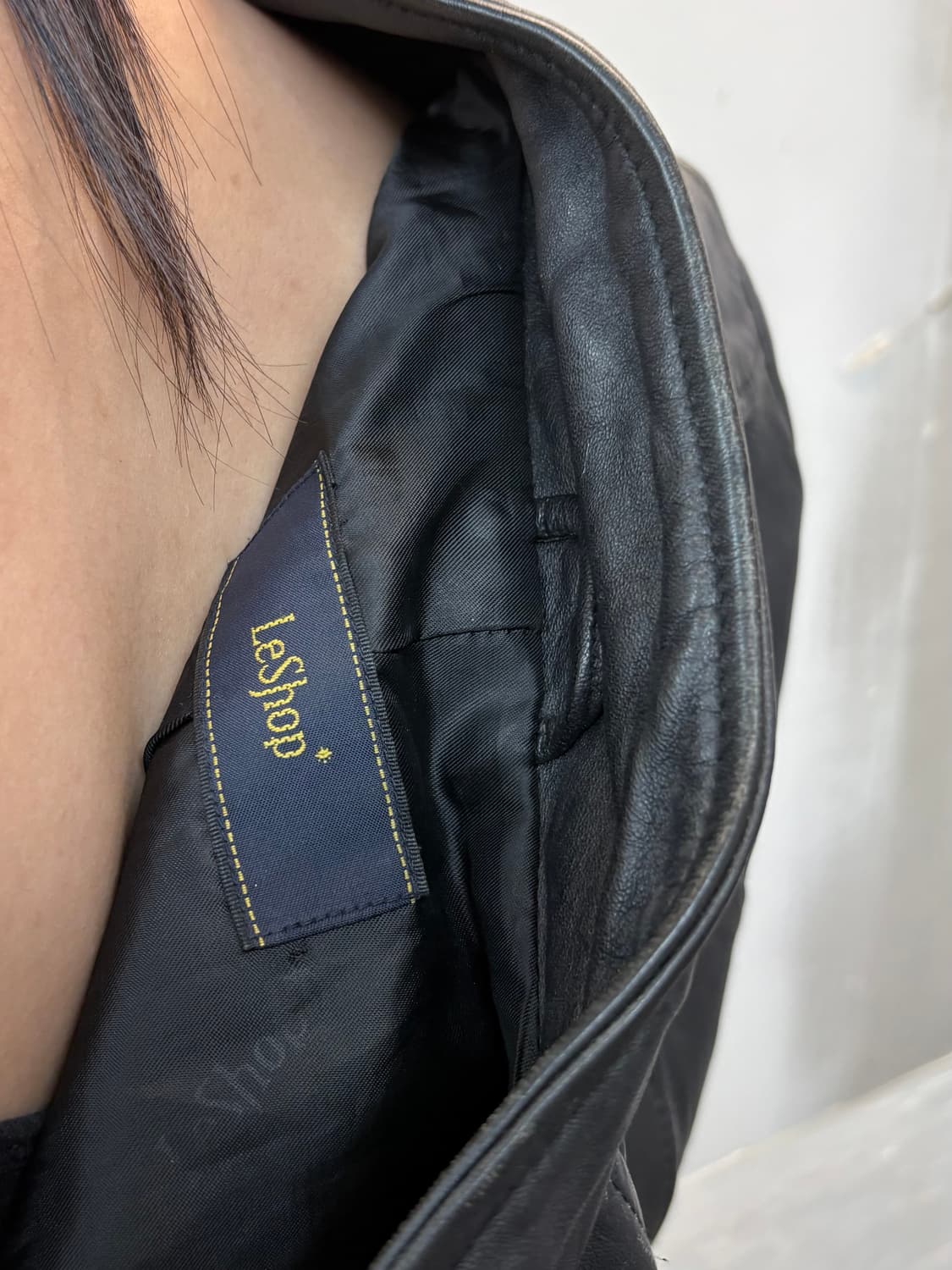 button sheepskin jacket 상품이미지6