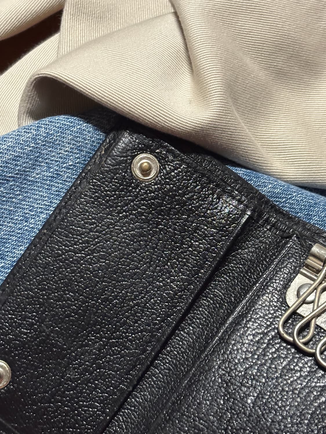 vintage bean pole leather wallet 상품이미지3