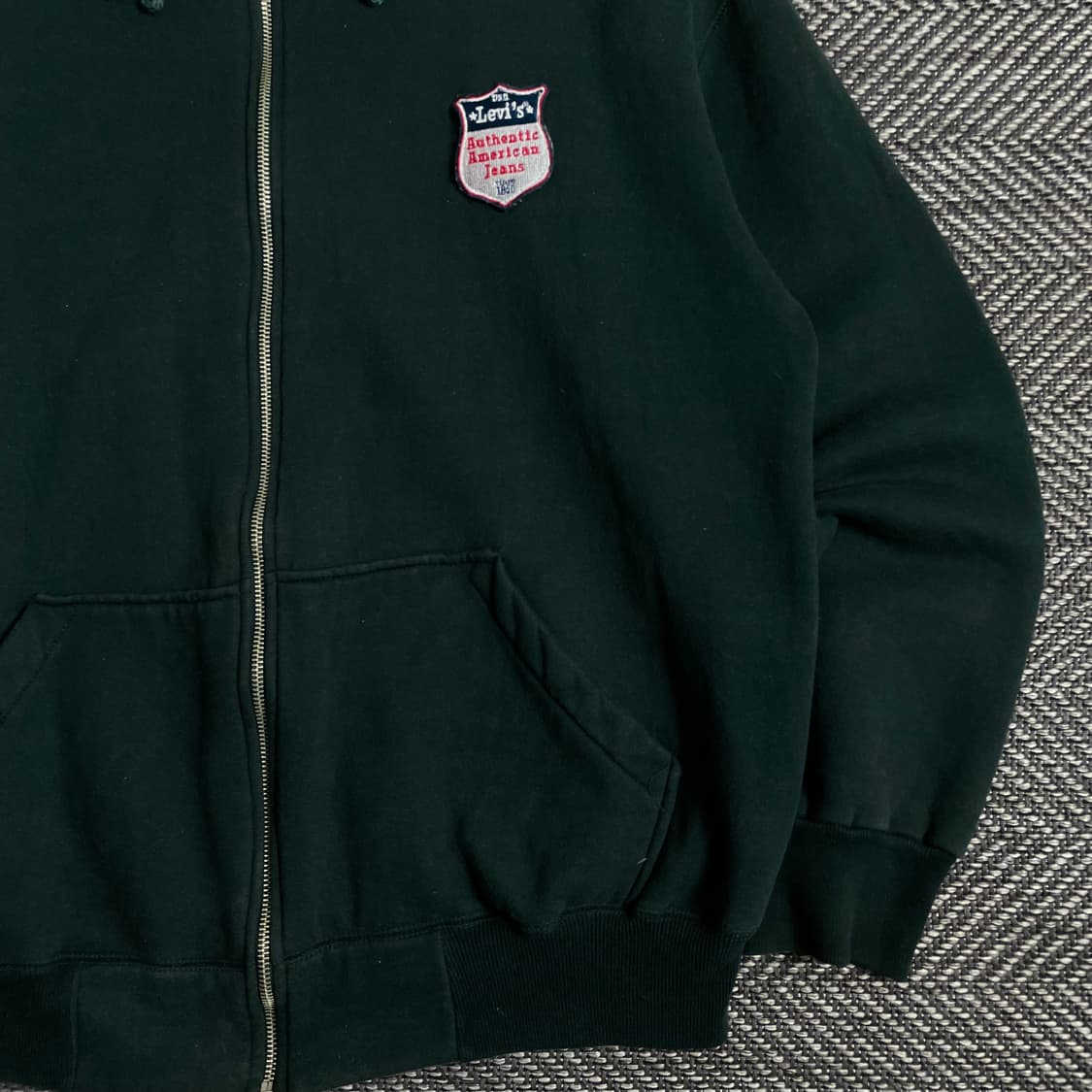 리바이스 USA 오리지날 박시핏 후드 집업y 3018 상품이미지3