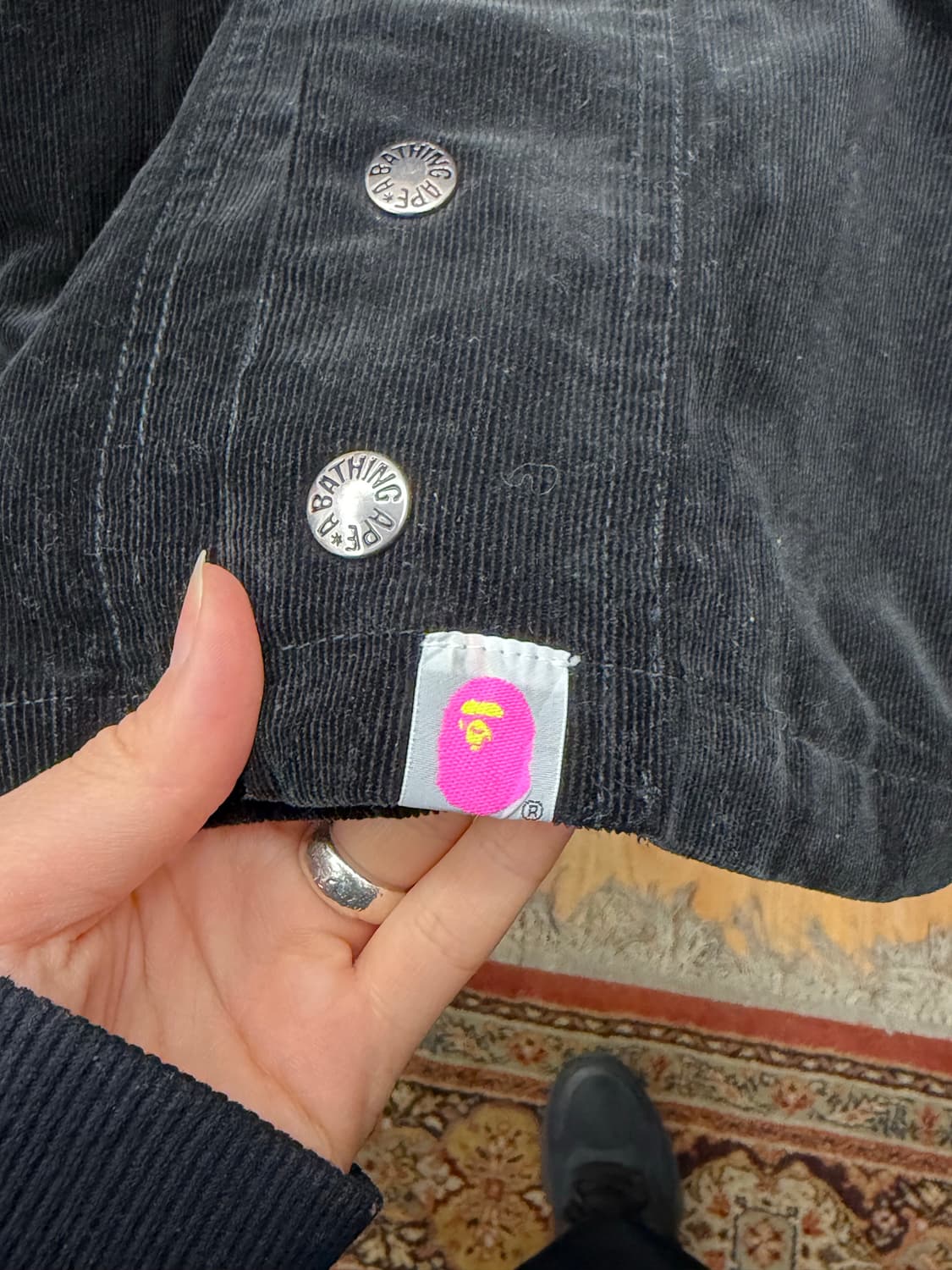 APEE BAPE Corduroy Coat  상품이미지4