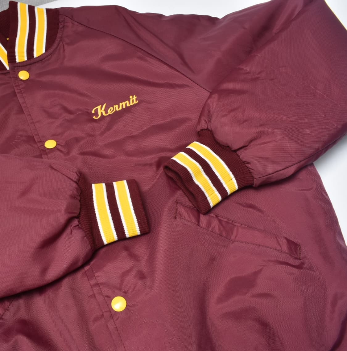  80S 버트윈 새턴 바시티자켓 XL N0651 상품이미지4