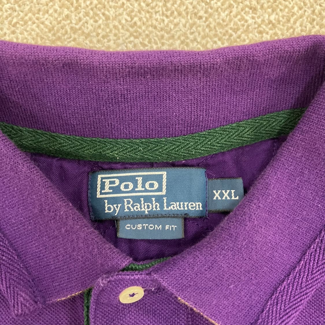 XXL 폴로랄프로렌 빅포니 긴팔 카라티 0224M 상품이미지2