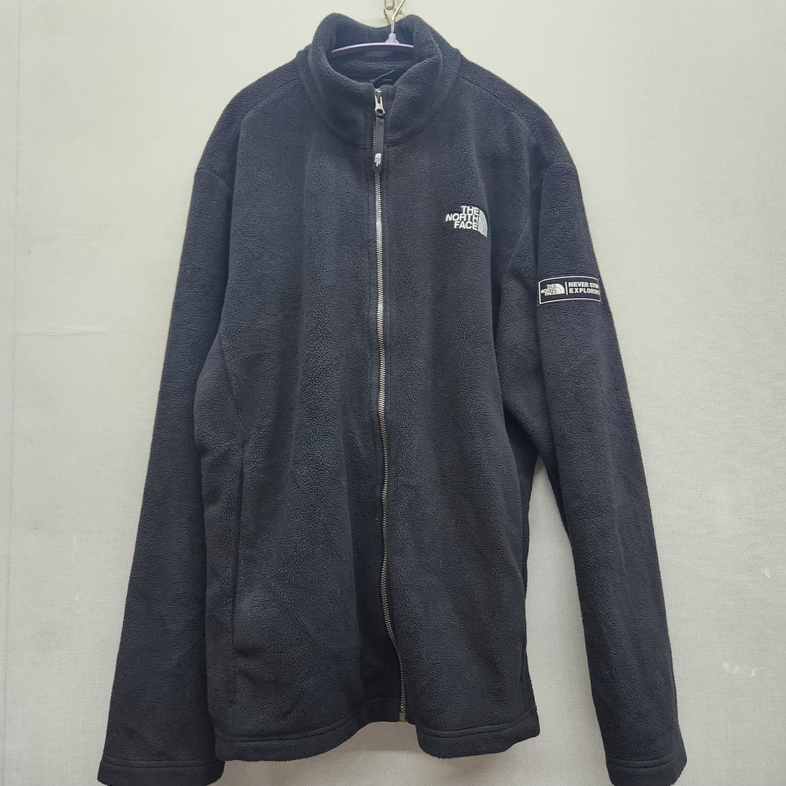 노스페이스 와펜로고 플리스 집업 XL(XL) 상품이미지1