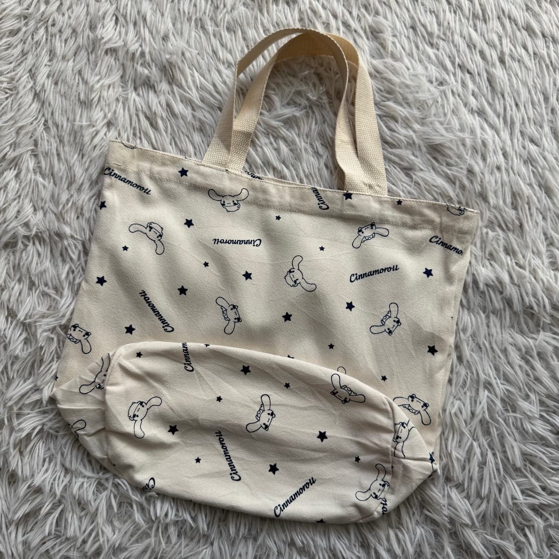 CINNAMOROOL 일본빈티지 에코백 시나모롤 빈티지 가방 에코백 상품이미지3