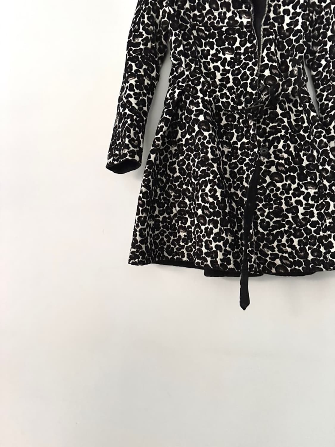 TIME flower drape jacket / black 상품이미지3