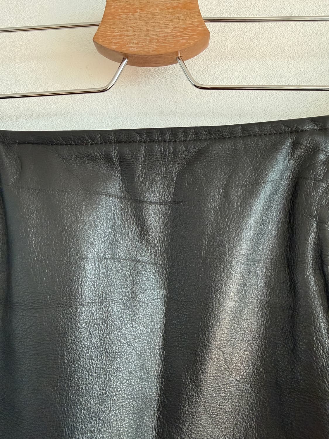 Pre owned 레더 스커트 상품이미지6