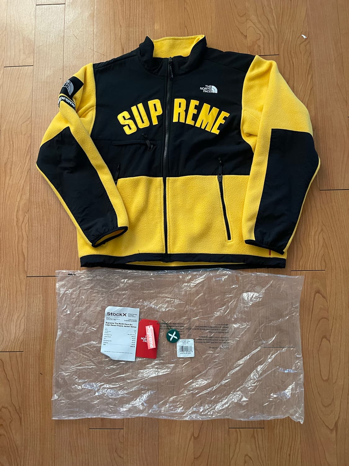 슈프림 19SS x 노스페이스 아크로고 디날리 플리스 자켓 상품이미지2