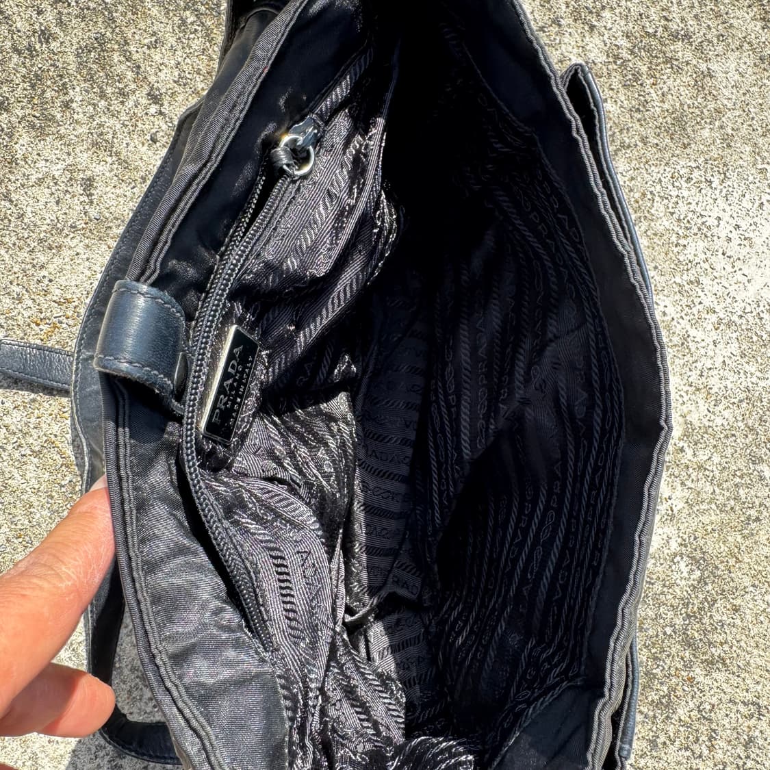 [F] 90s Prada 프라다 메신저 백 상품이미지4