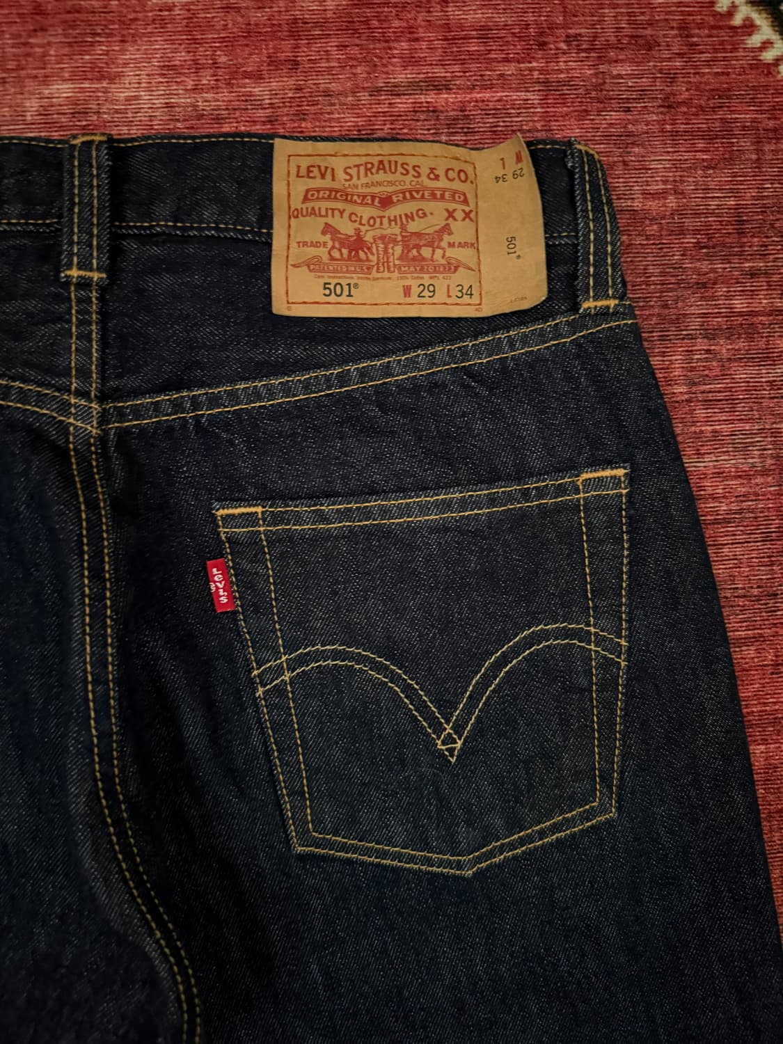 LEVI'S 501 W29x L34 상품이미지5