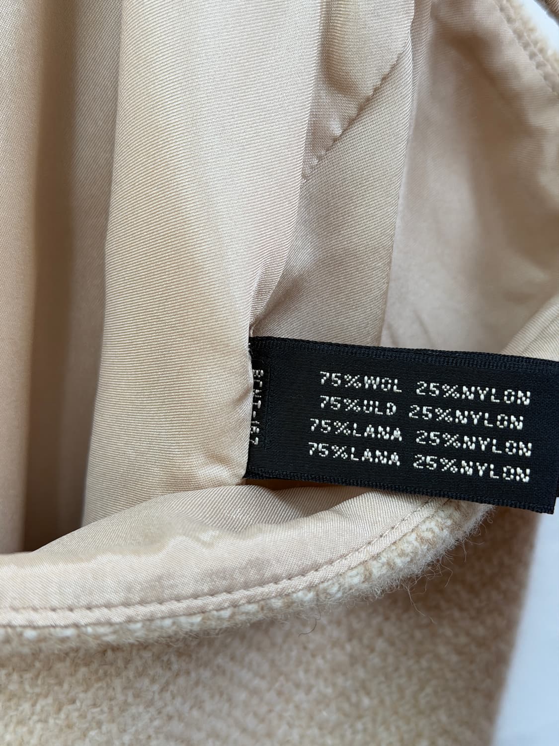 Ralph Lauren 랄프로렌 울 스커트 베이지 6 상품이미지4