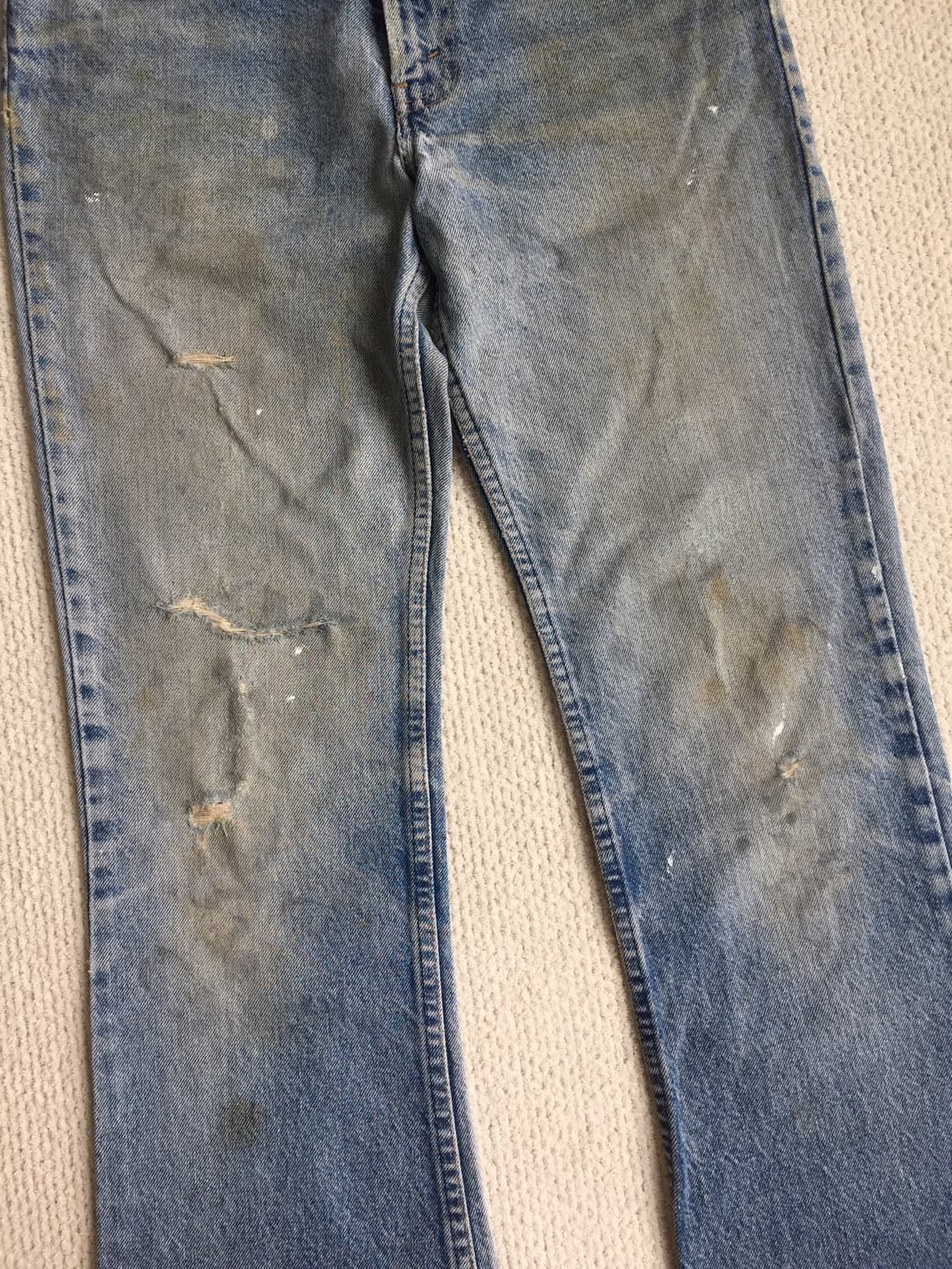 70‘s levis 리바이스 646 벨바텀 부츠컷 데님 상품이미지3