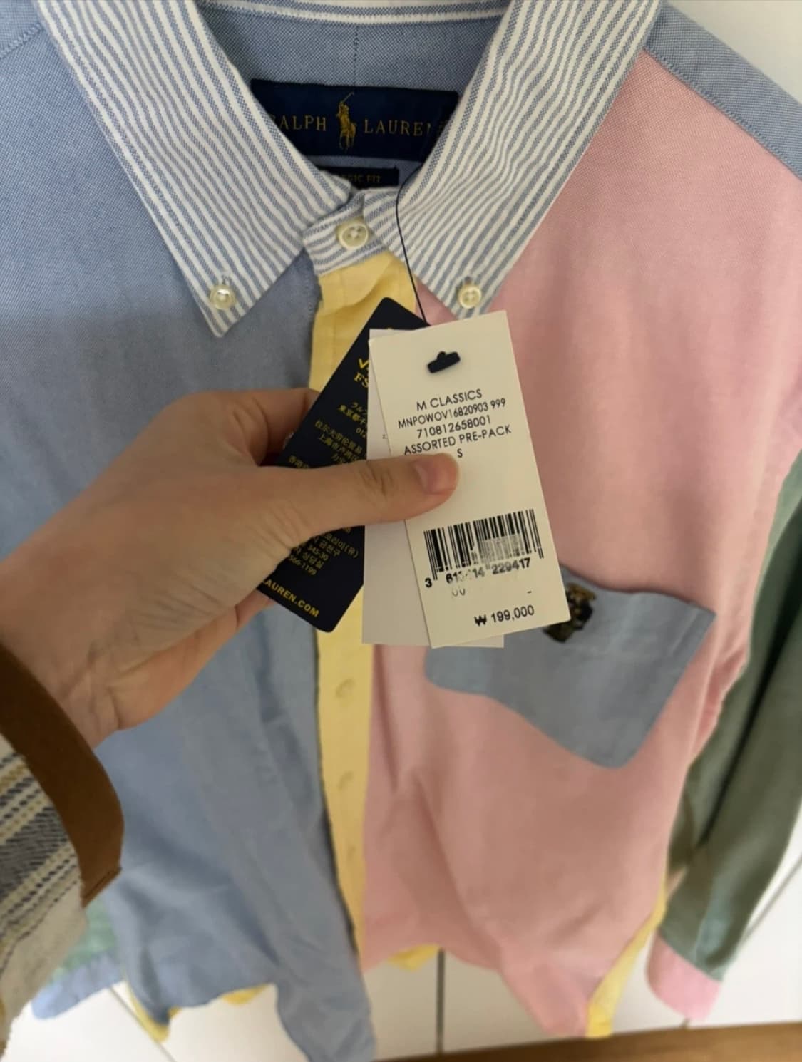 폴로 베어 셔츠 새상품 상품이미지2