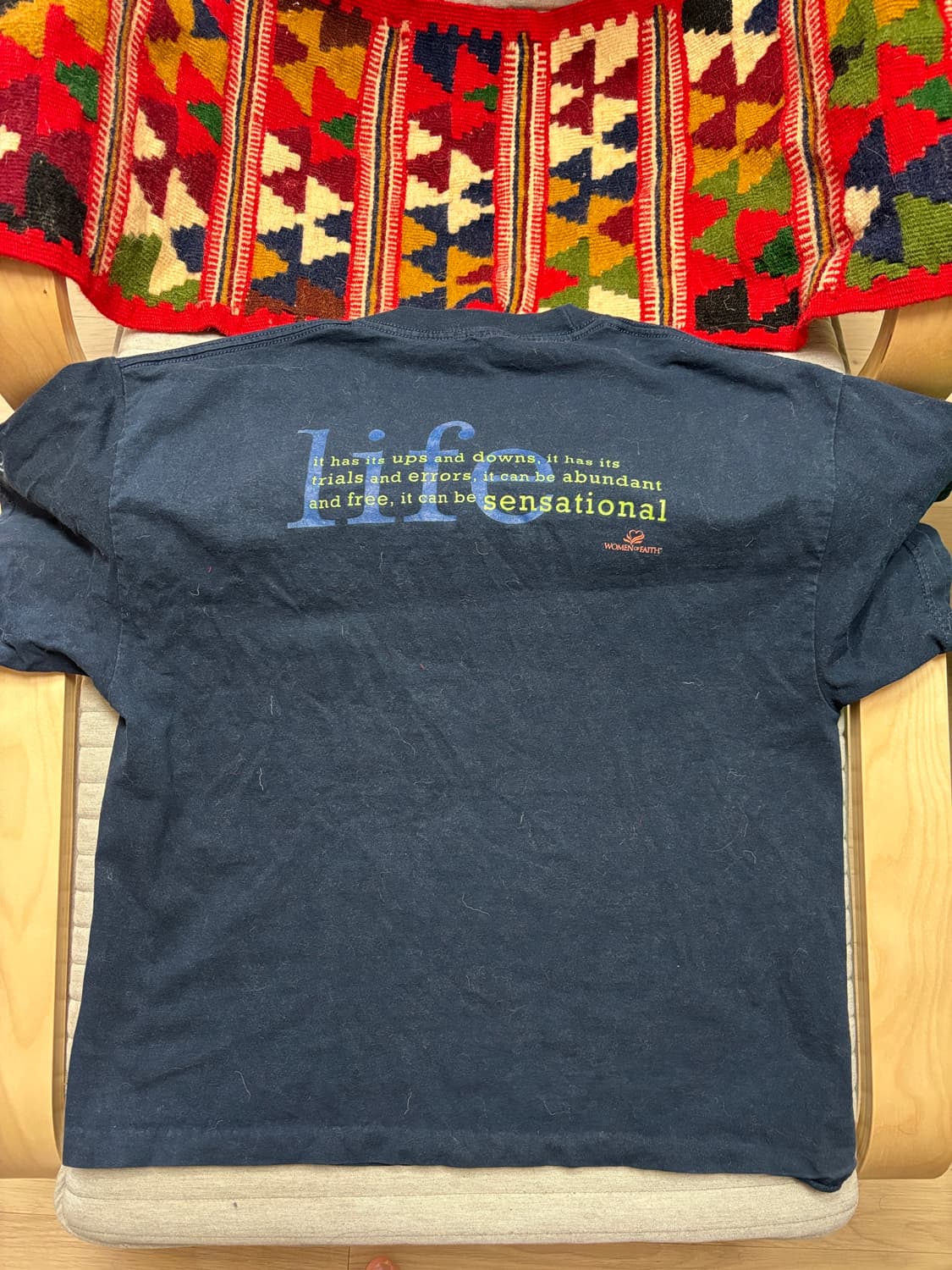 빈티지 네이비 티셔츠 상품이미지2